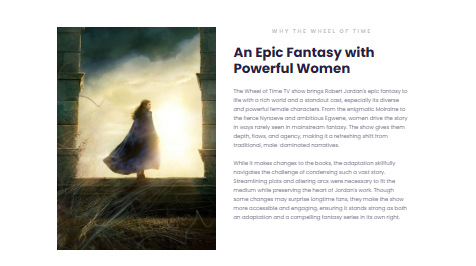 Screenshot of the Wheel of Time Figma to Code Challenge